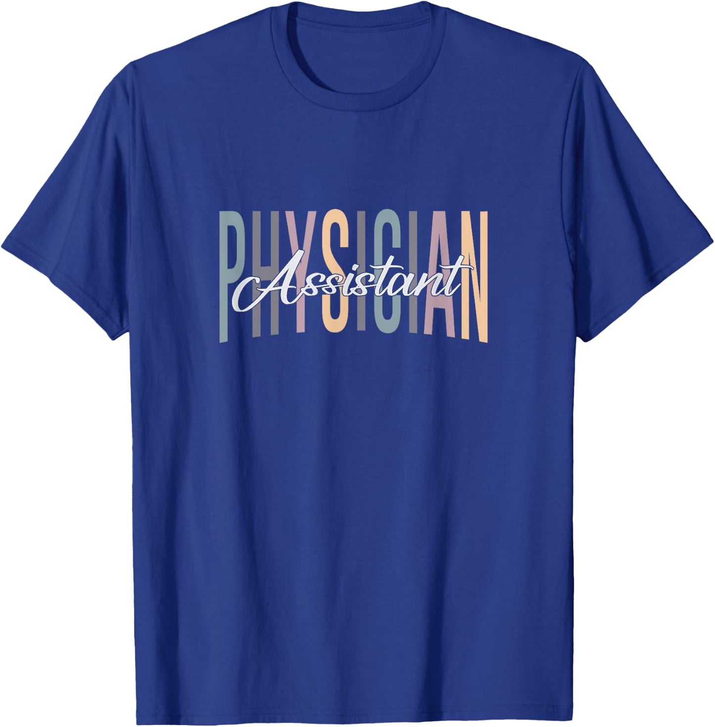 Vintage Physician Assistant PA Student PA Doctor Graduation T-Shirt - T-Shirt | Royal