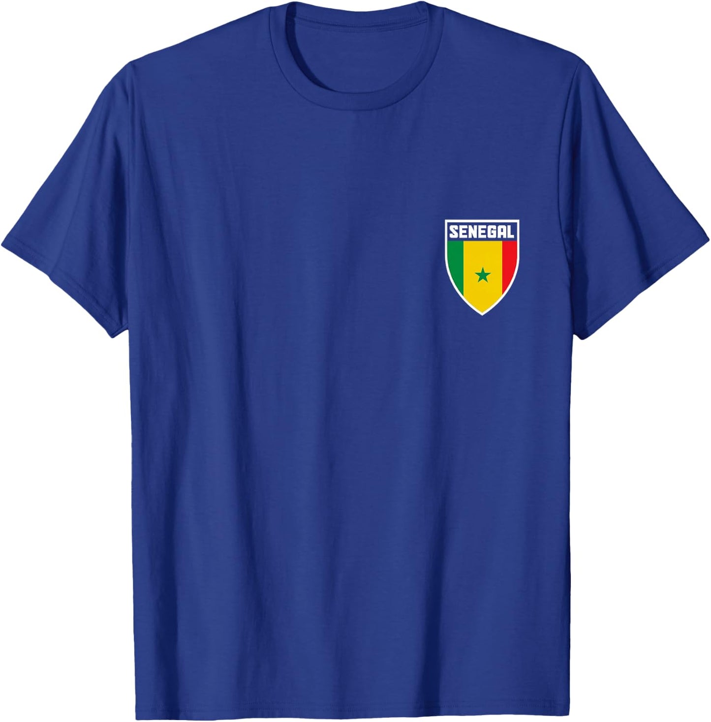Senegal Pride Senegalese Flag African Roots Heritage T-Shirt - T-Shirt | Royal