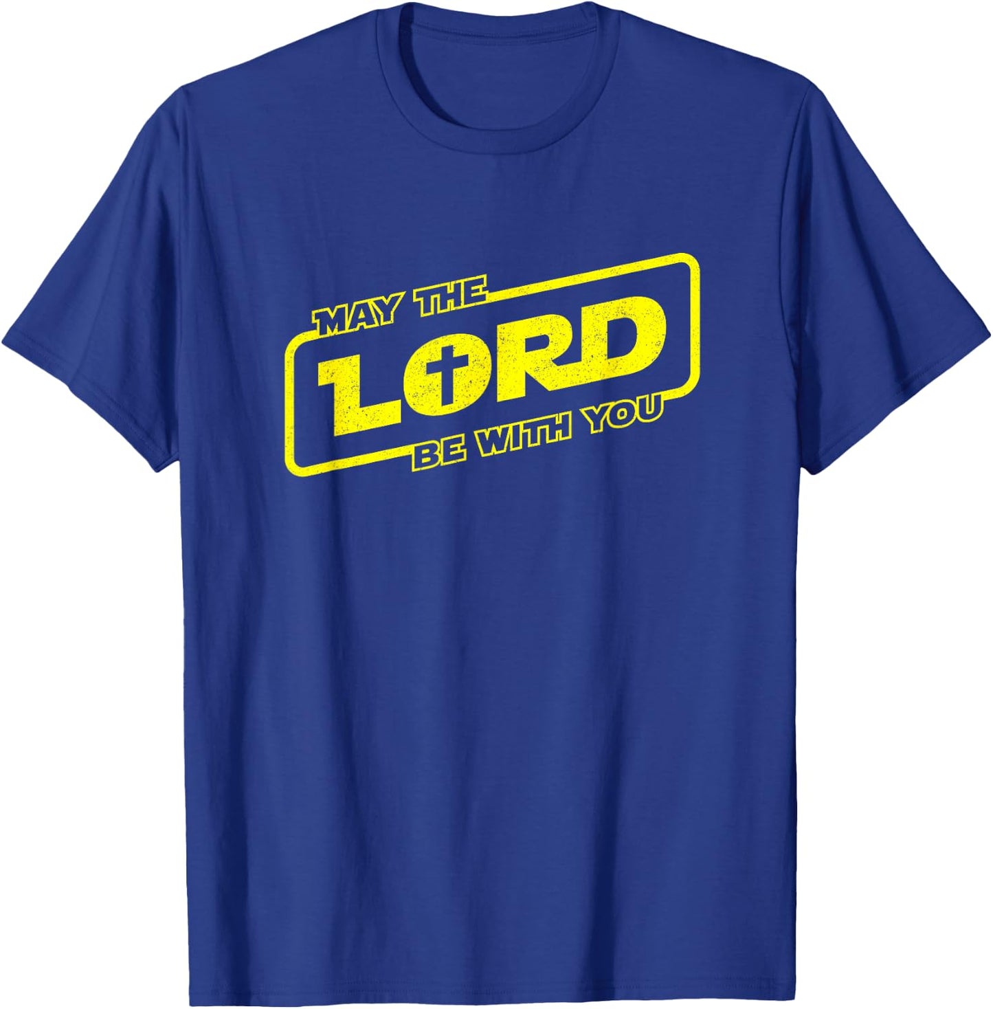 Funny Christian Shirt - Lord Be With You Christian Faith T-Shirt - T-Shirt | Royal