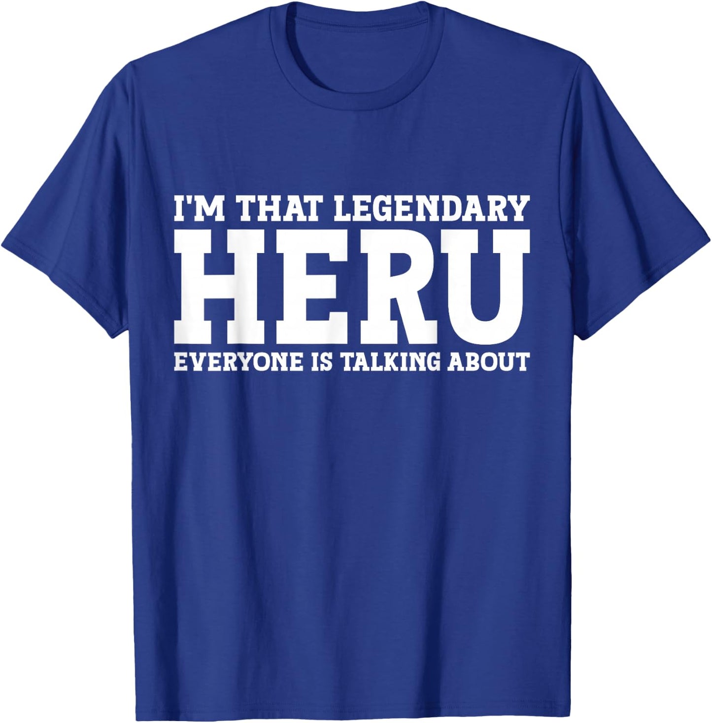 Heru Personal Name First Name Funny Heru T-Shirt - T-Shirt | Royal