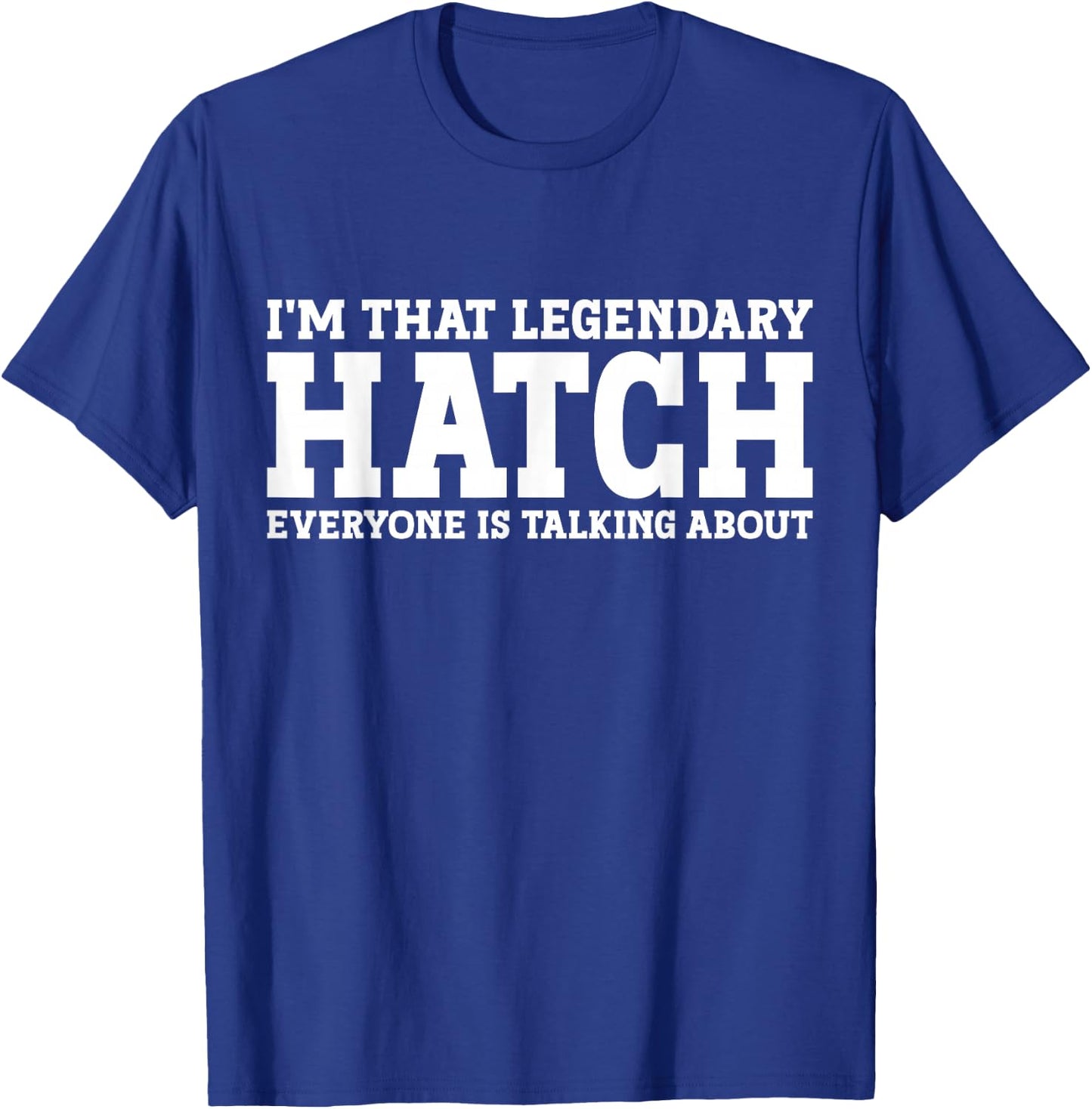 Hatch Surname Funny Team Family Last Name Hatch T-Shirt - T-Shirt | Royal
