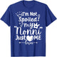 I'm Not Spoiled My Nonni Just Loves Me Italian-American Kids T-Shirt - T-Shirt | Royal