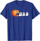Funny Halloween Pumpkin Ghosts Jack o Lantern T-Shirt - T-Shirt | Royal