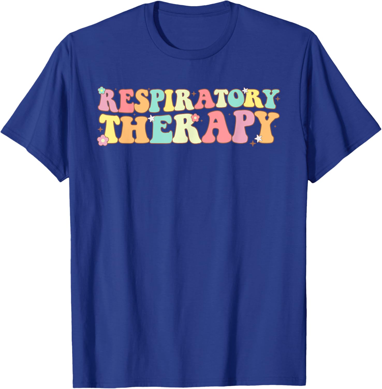 RT Respiratory Therapy therapist Groovy RT Care Student T-Shirt - T-Shirt | Royal