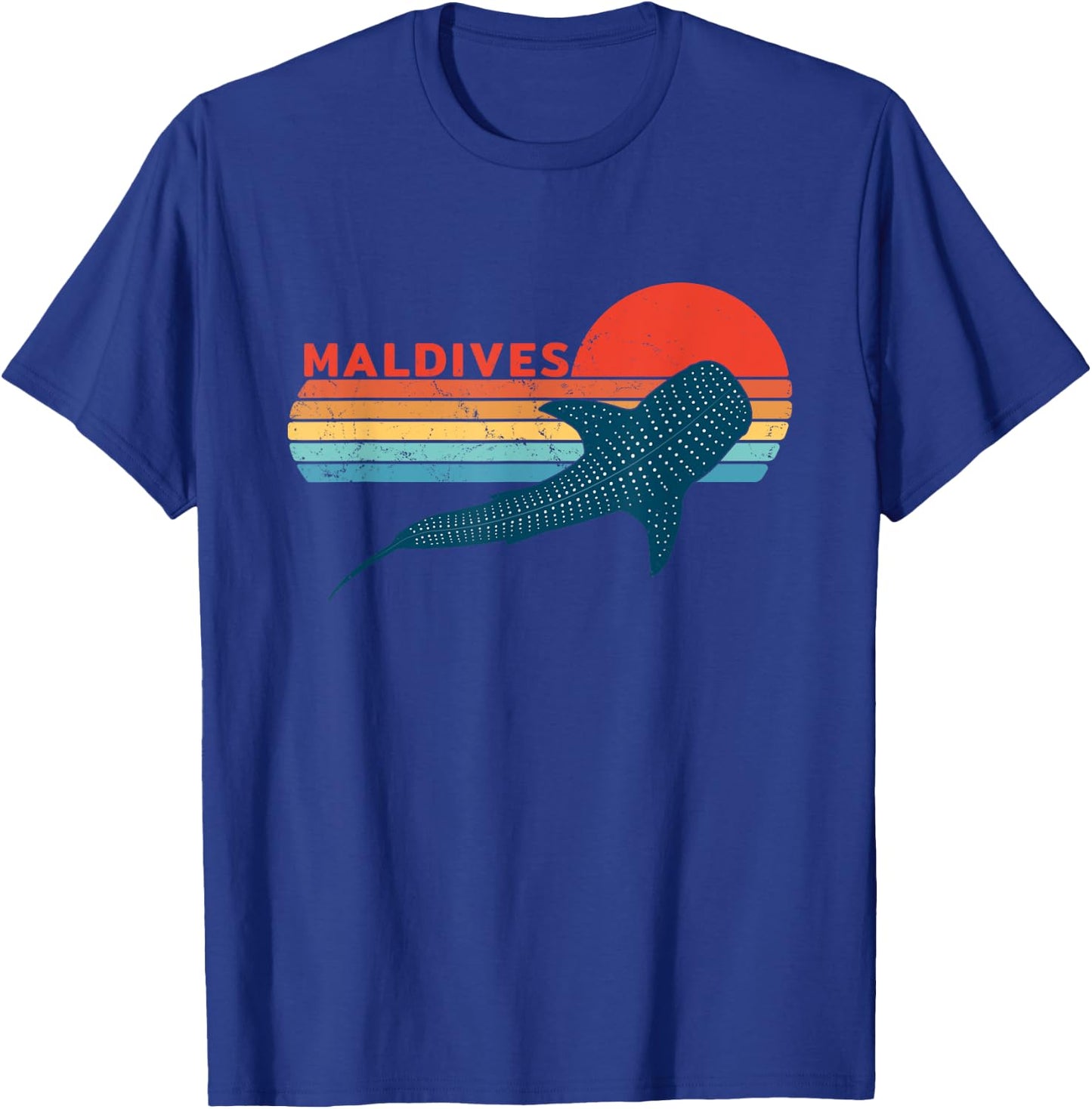 Whale Shark Maldives Diving T-Shirt - T-Shirt | Royal