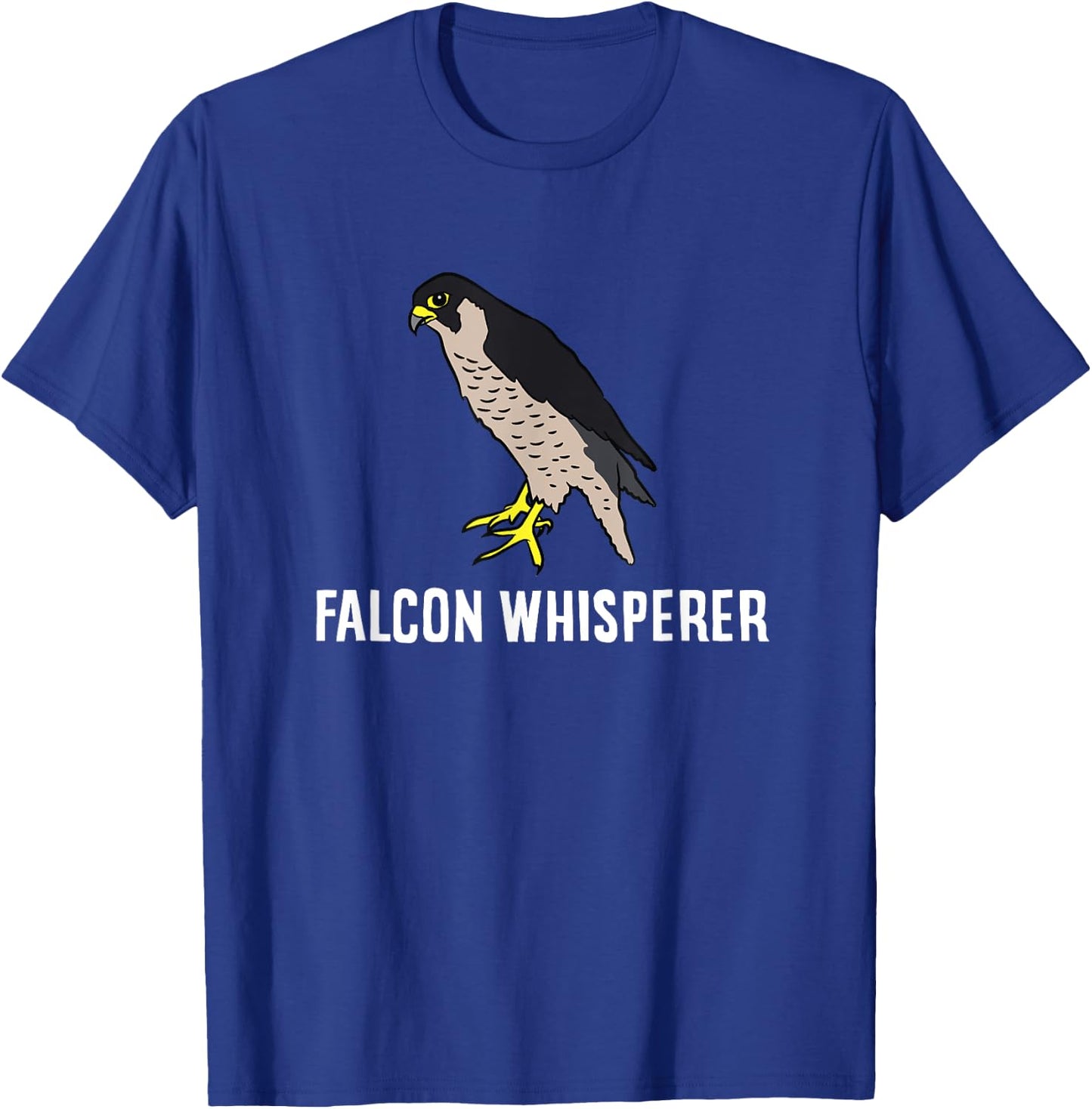 Peregrine Falcon Whisperer T-Shirt - T-Shirt | Royal