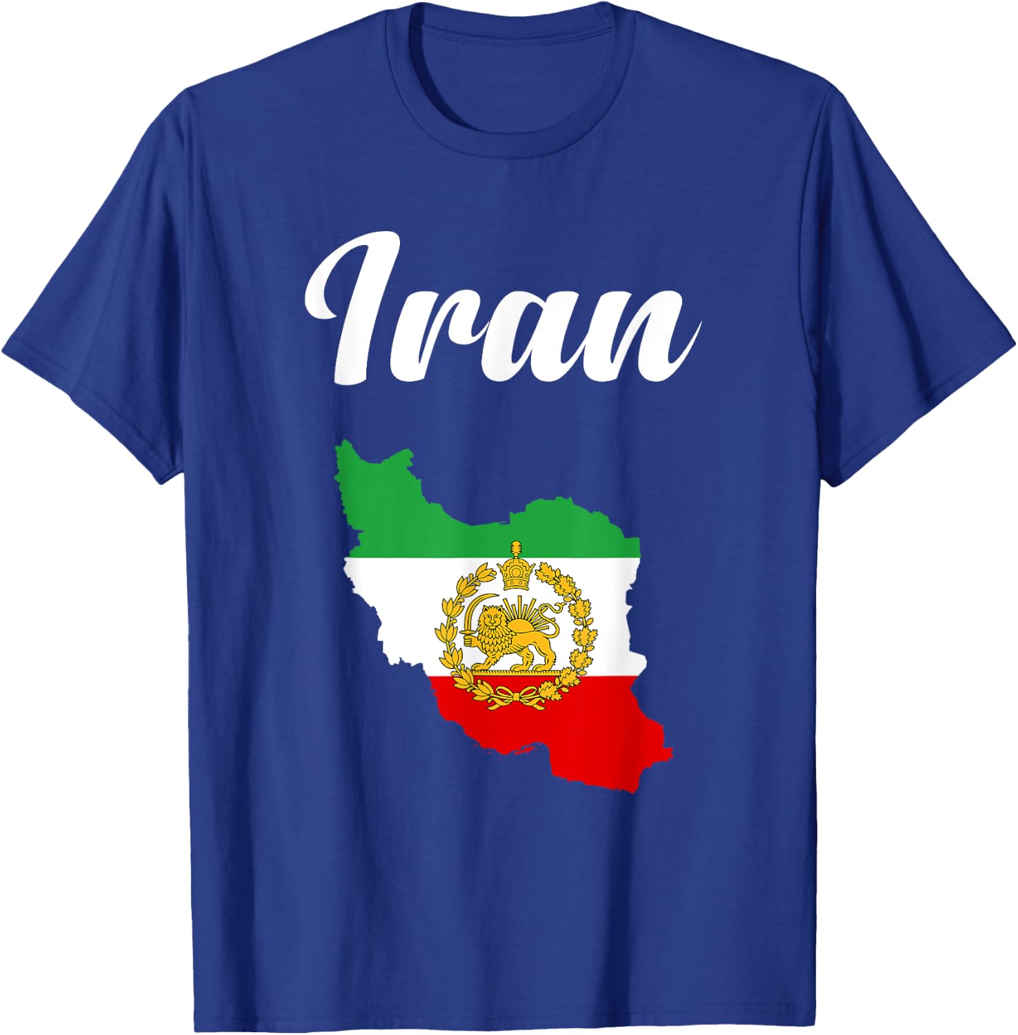 Iran Lion Sun Flag,Iran,Persian,Iran map,Flag of Iran. T-Shirt - T-Shirt | Royal