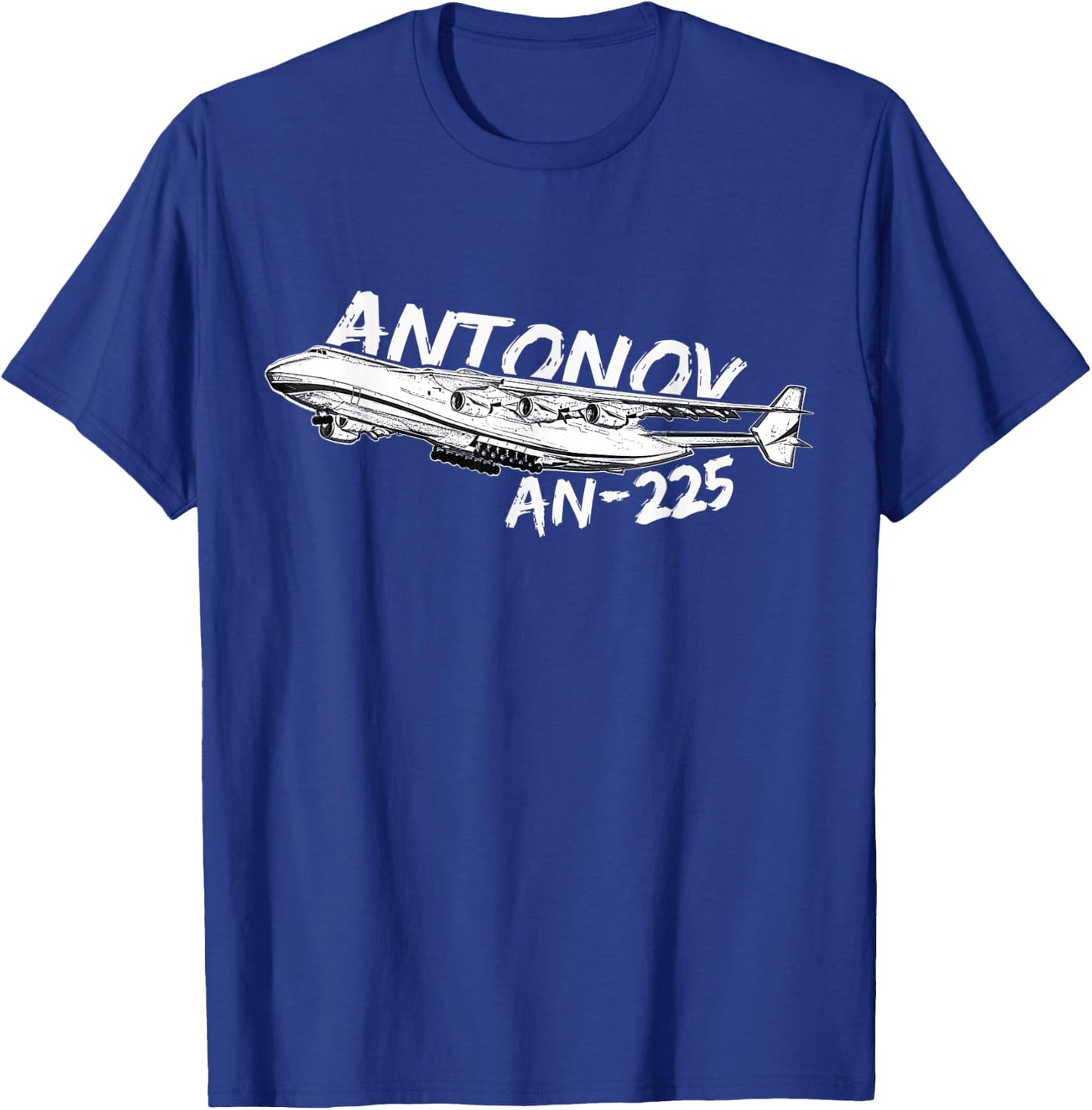 Antonov AN-225 Aeroplane Strategic Air Cargo Plane T-Shirt - T-Shirt | Royal