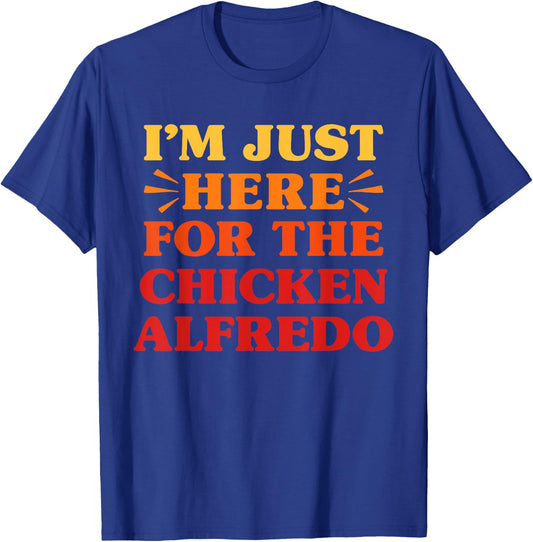 Chicken Alfredo I Love Chicken Alfredo Funny Food Lover T-Shirt - T-Shirt | Royal