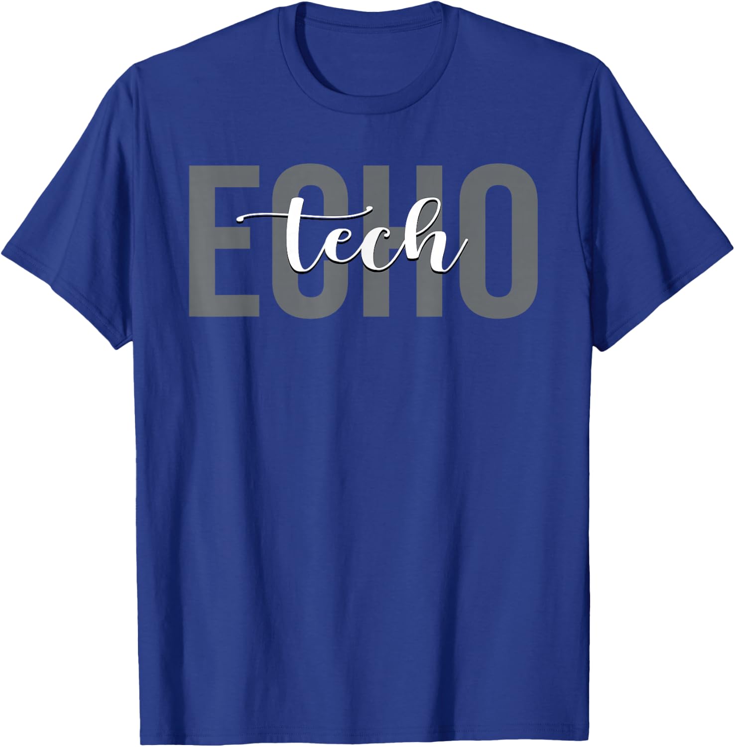 Echo Tech Echocardiography Technician T-Shirt - T-Shirt | Royal
