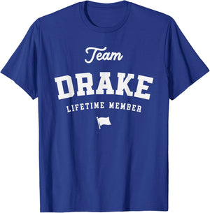 Team Drake Lifetime Member Funny Name Drake T-Shirt - T-Shirt | Royal