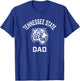 Tennessee State University TSU Tigers Arched Dad T-Shirt - T-Shirt | Royal