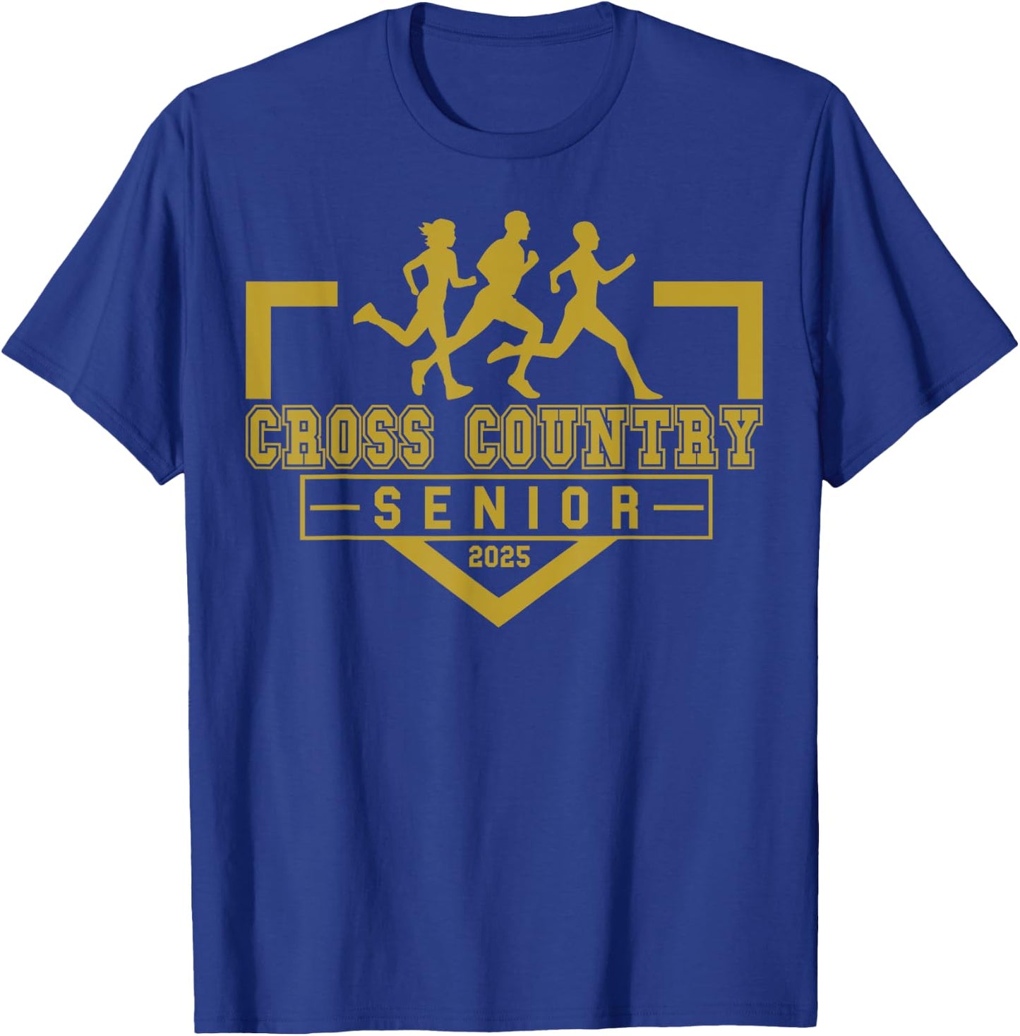 Cross Country Senior Night Senior 2025 Graduation Party 20 T-Shirt - T-Shirt | Royal