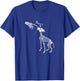 Funny Dog Skeleton Hand Boop Halloween Puppy Dog T-Shirt - T-Shirt | Royal