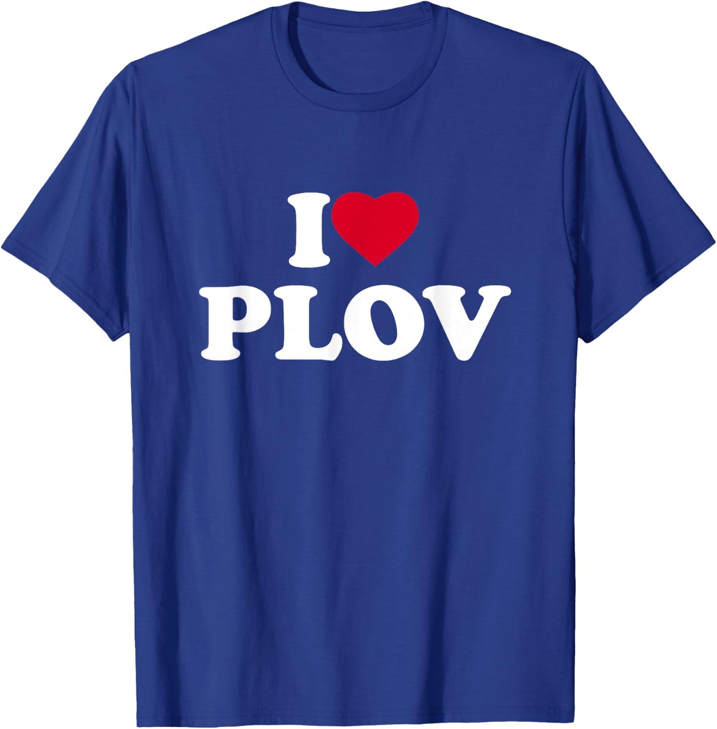 I Love Heart Plov Lover Food Palov Pilaf Uzbek Uzbekistan T-Shirt - T-Shirt | Royal