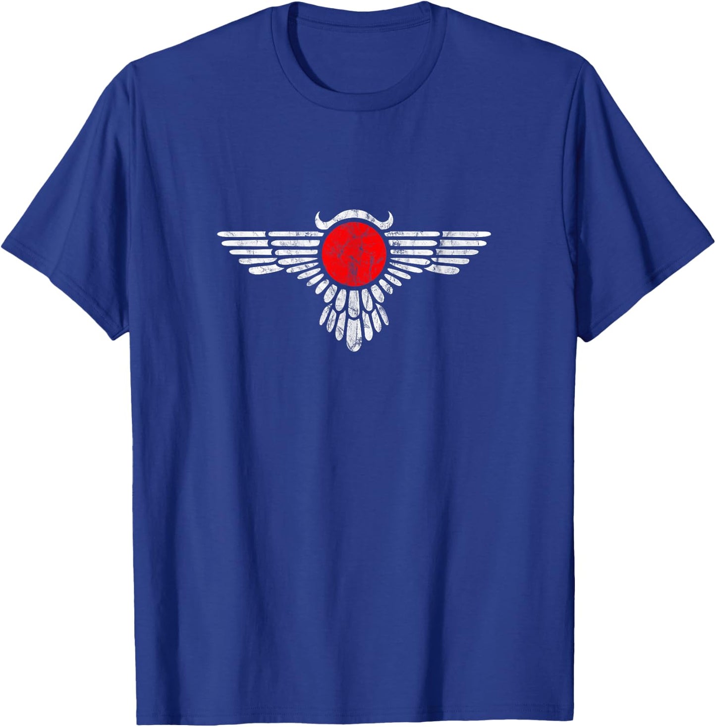 Winged Sun Disc Egypt Sun Ra Horus Eye Globe Wings Mythology T-Shirt - T-Shirt | Royal