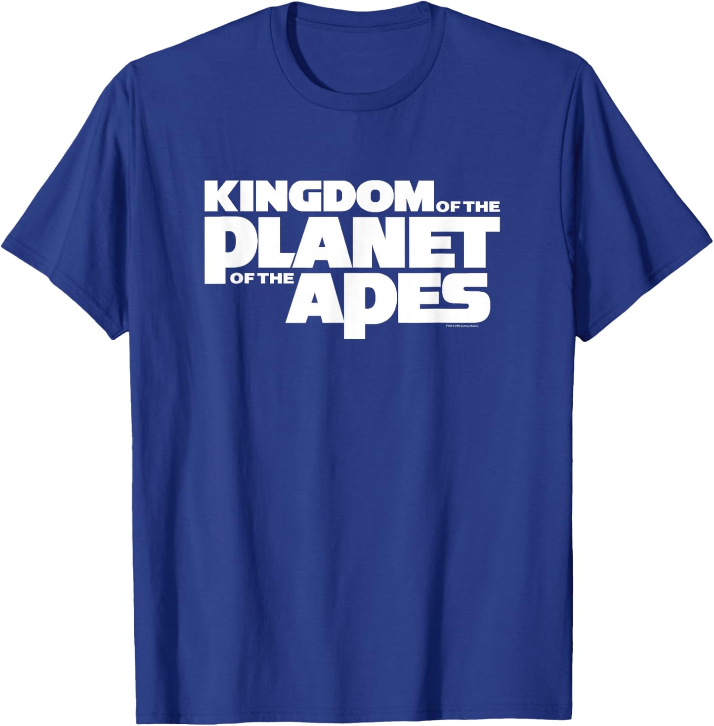 Kingdom of the Planet of the Apes Official Movie Title Logo T-Shirt - T-Shirt | Royal