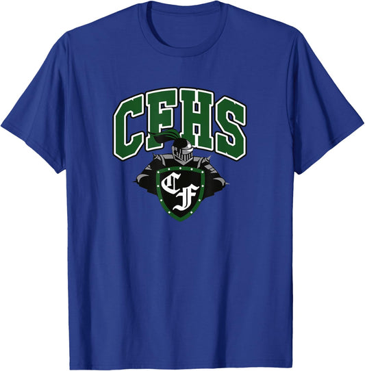Clear Falls High School Knights T-Shirt - T-Shirt | Royal