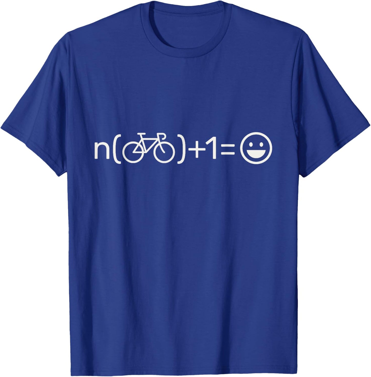Happiness is n+1 Bike Away T-Shirt - T-Shirt | Royal