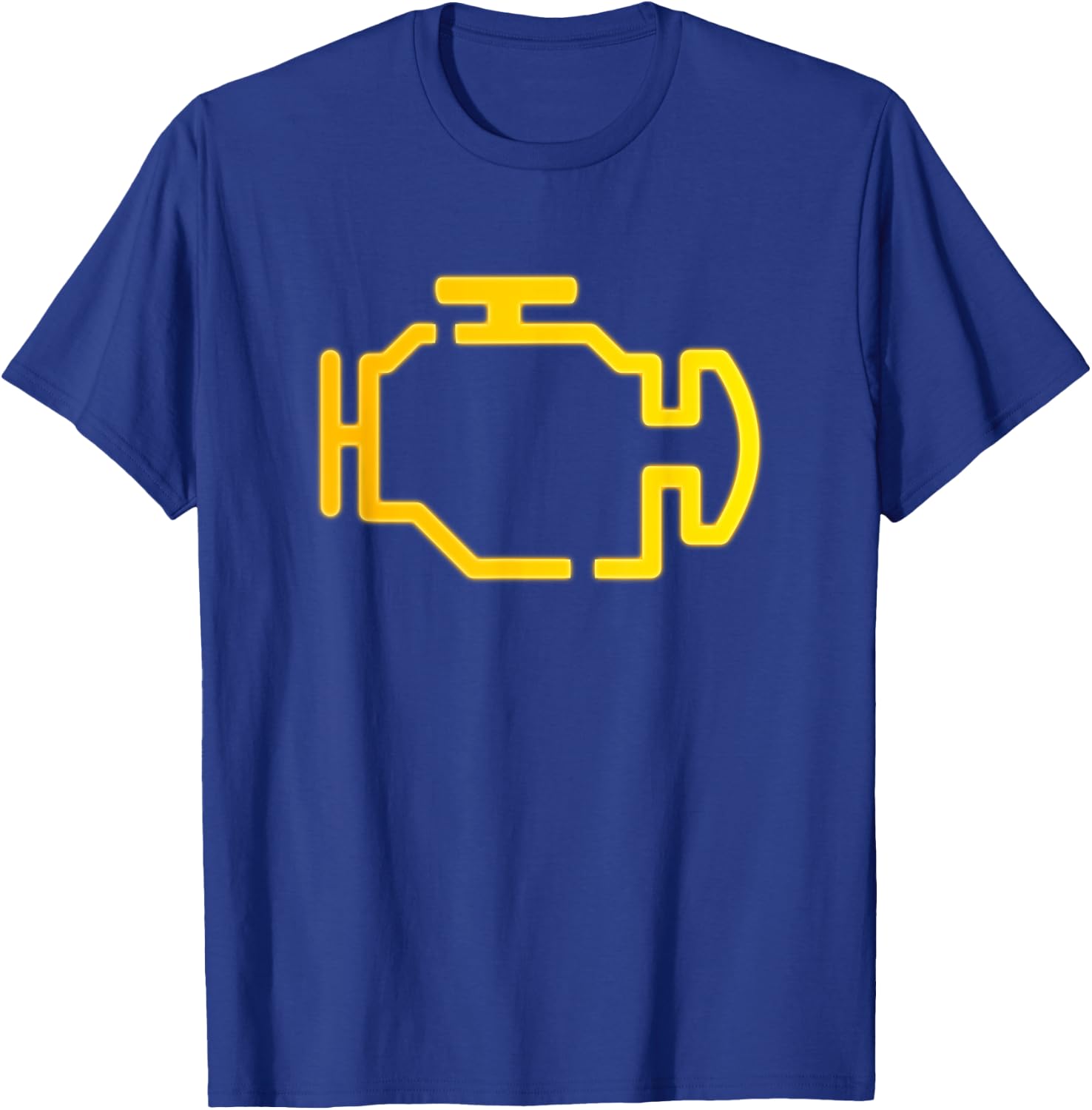 My Scary Costume Engine Light Adult Humor Parents Halloween T-Shirt - T-Shirt | Royal