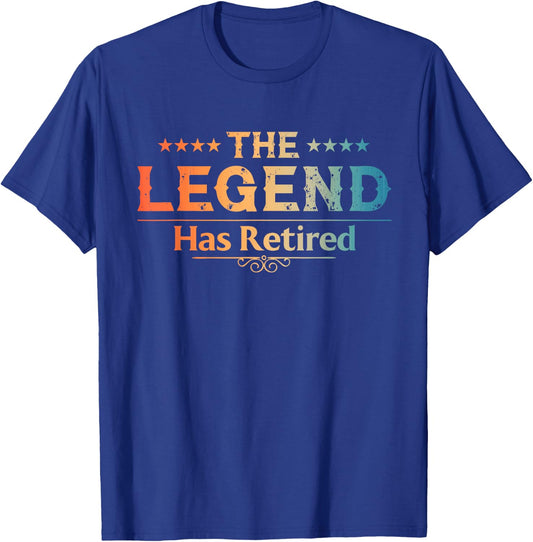 Cute Retired Art Women Retiring Retiree Retirement T-Shirt - T-Shirt | Royal