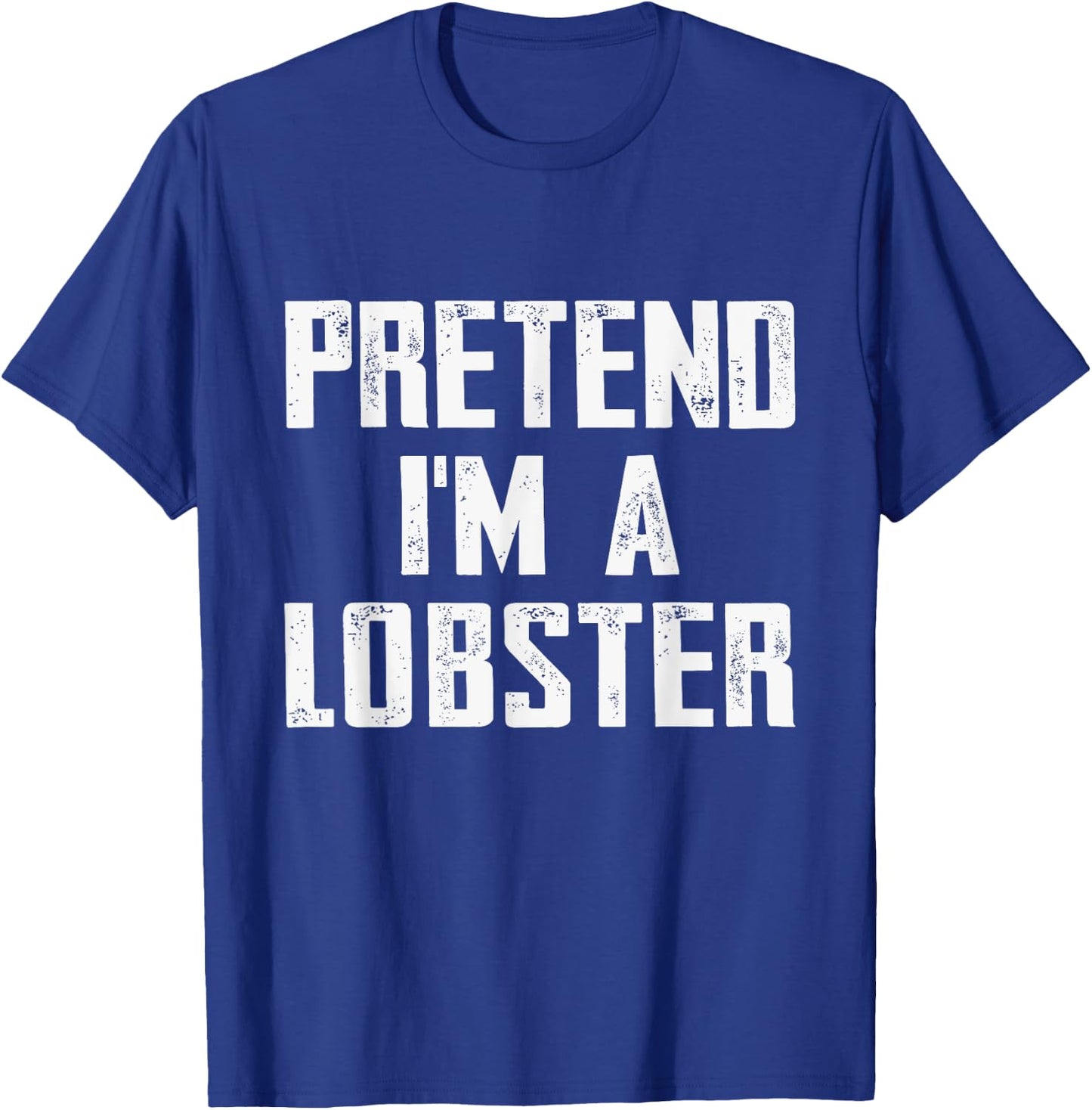 Lobster Costume Kids Boys Funny Easy Costume For Halloween T-Shirt - T-Shirt | Royal