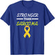 Stronger Than Sarcoma Sarcoma Survivor Shirt T-Shirt - T-Shirt | Royal
