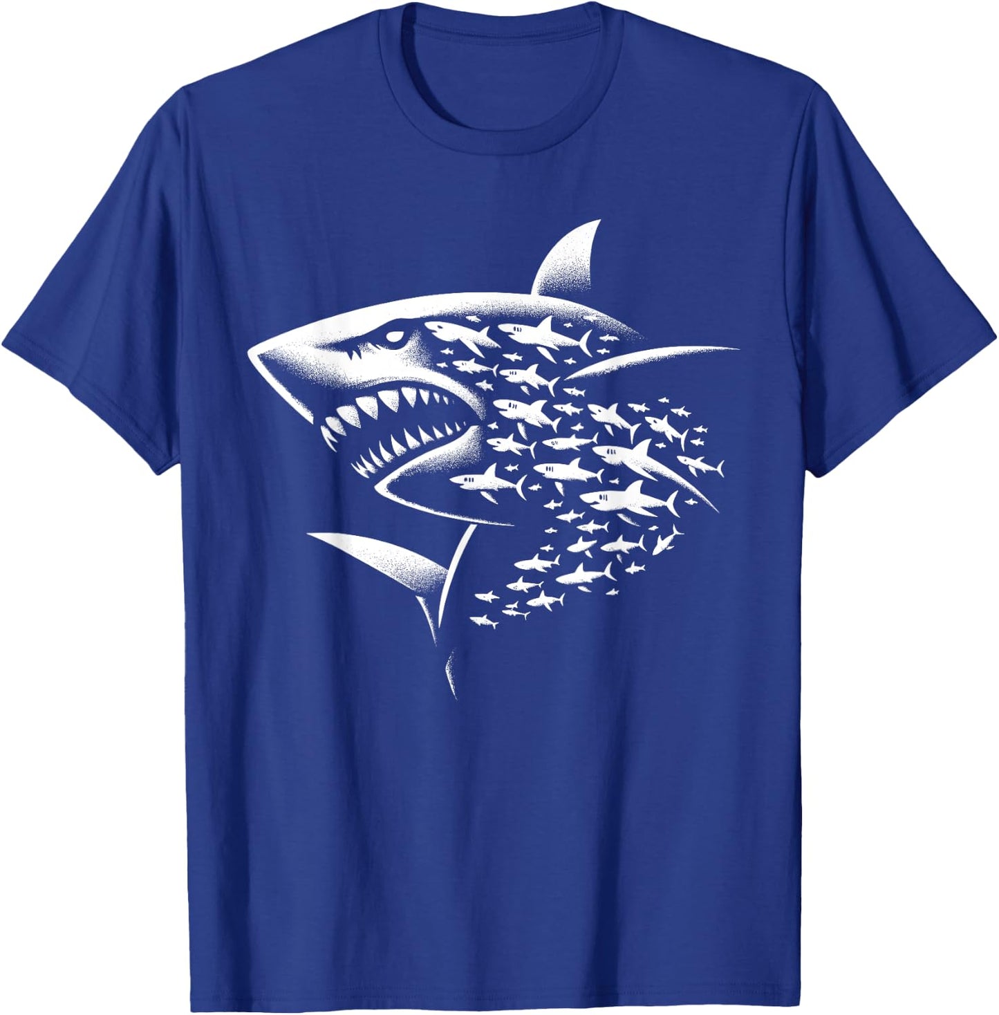 Sharks Lover Marine Biology Science Shark T-Shirt - T-Shirt | Royal