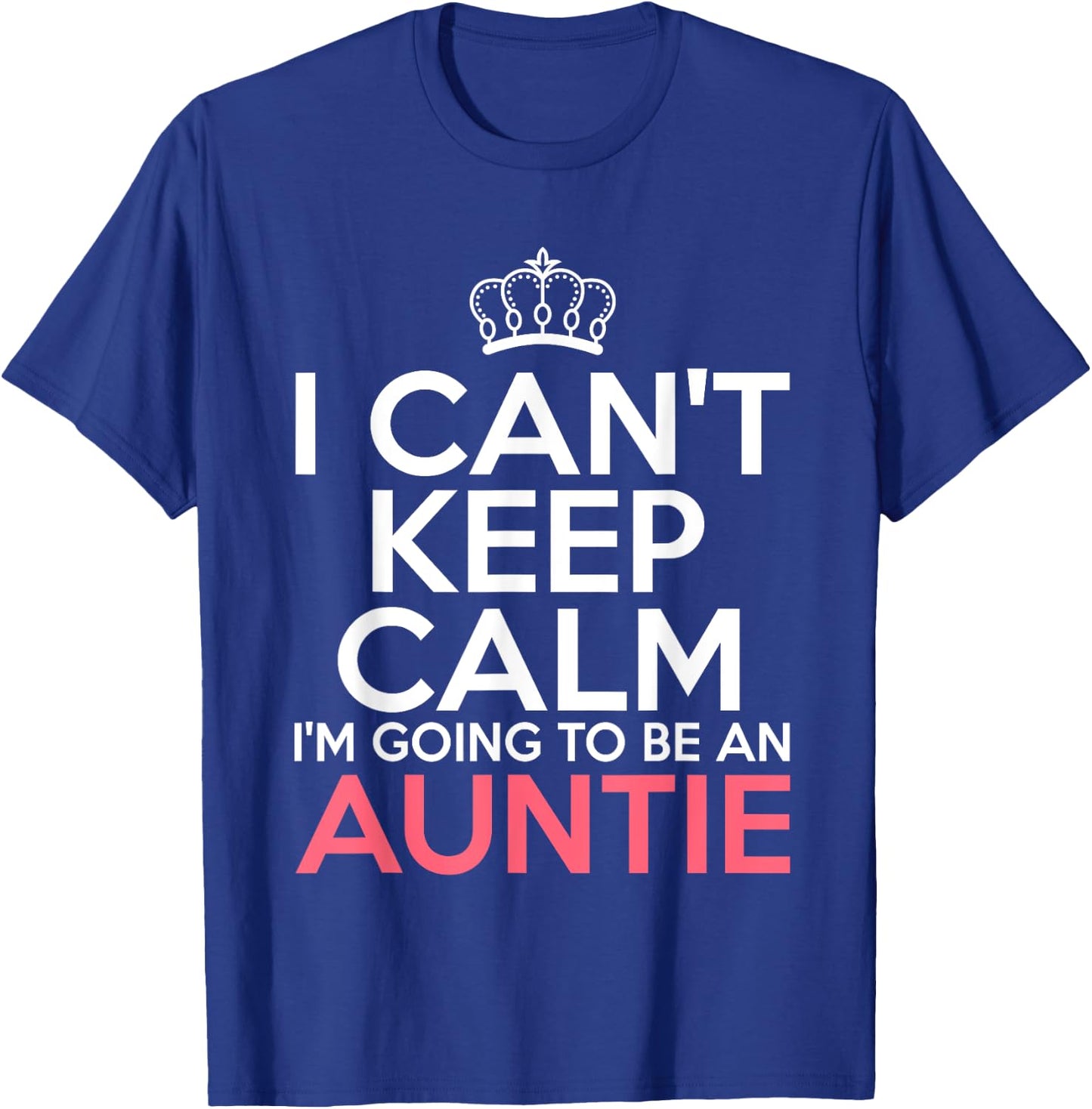 Best Auntie Art Girls Best Aunt Ever Aunt To Be T-Shirt - T-Shirt | Royal
