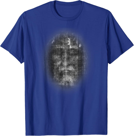 Jesus Christ Shroud of Turin T-Shirt - T-Shirt | Royal