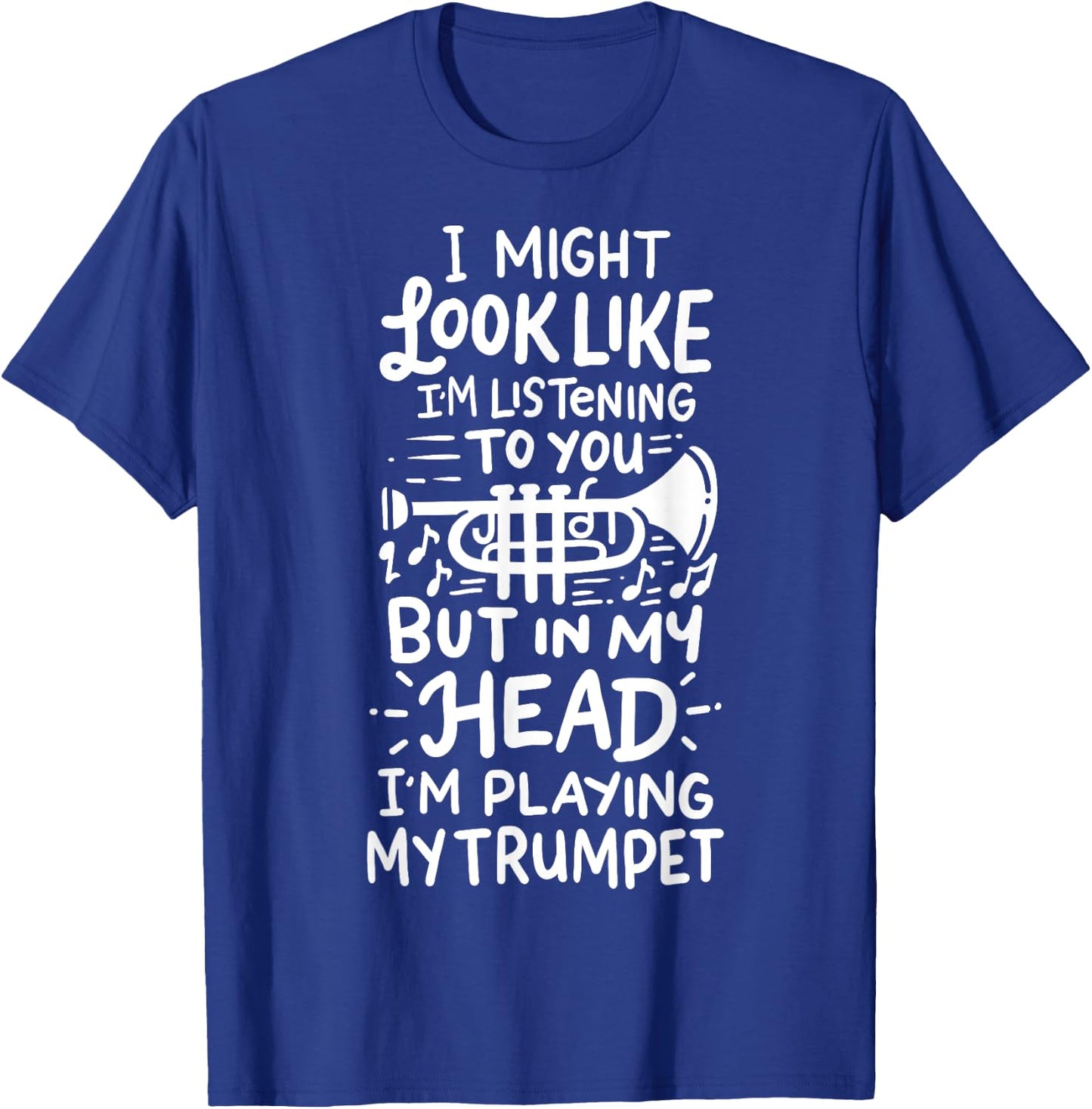 Trumpet Player T-Shirt - T-Shirt | Royal