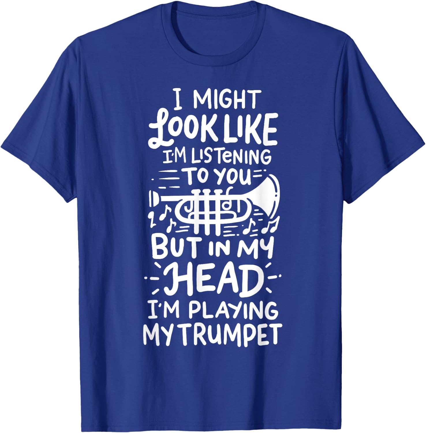 Trumpet Player T-Shirt - T-Shirt | Royal