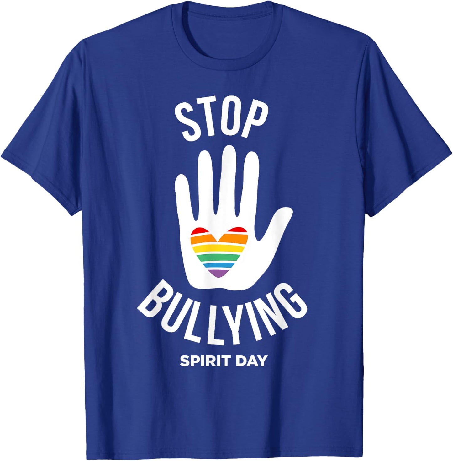 Unity Day Purple Kids Anti Bullying Stop Bullying Spirit Day T-Shirt - T-Shirt | Royal