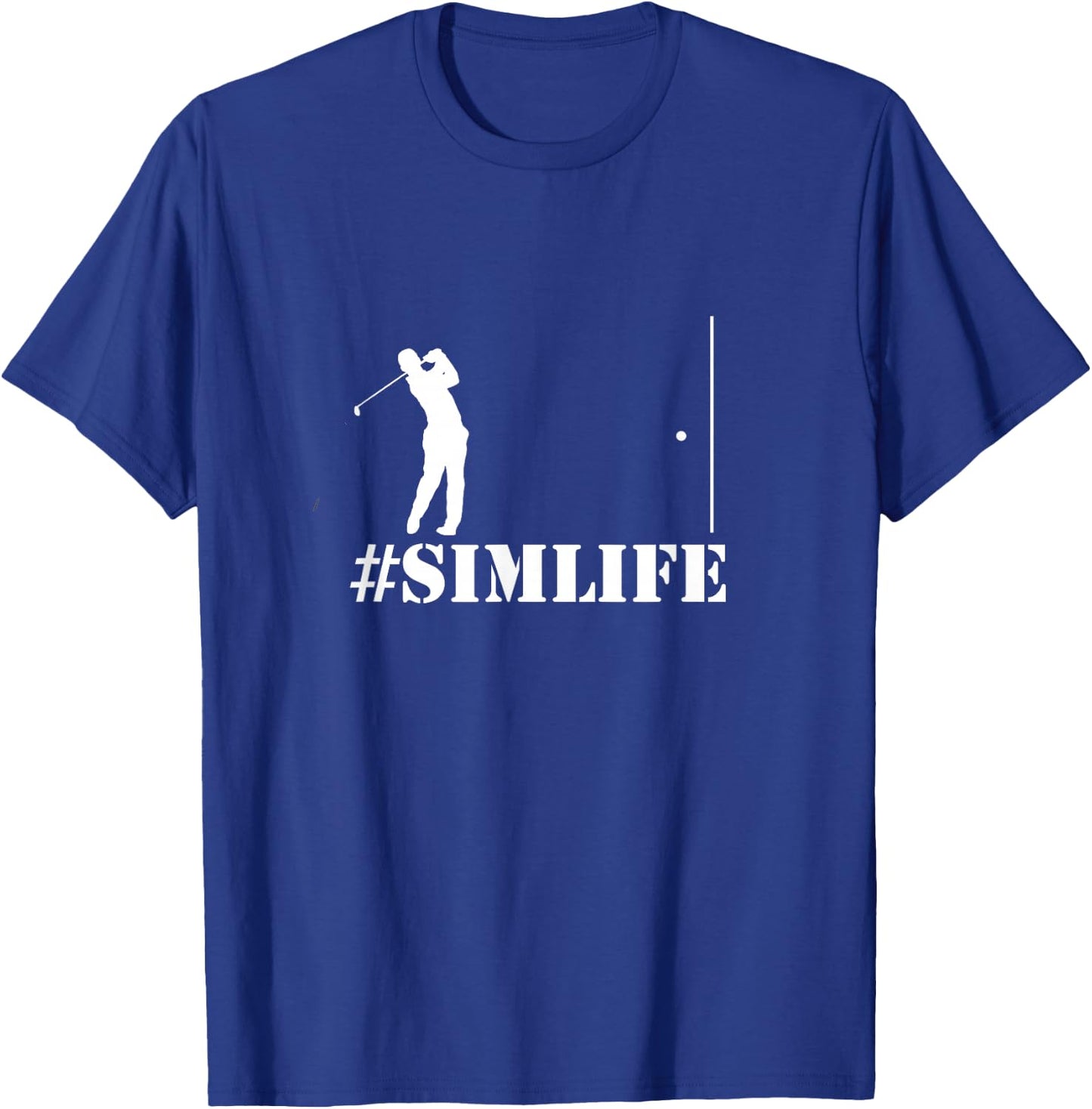Golf Simulator T-Shirt - T-Shirt | Royal