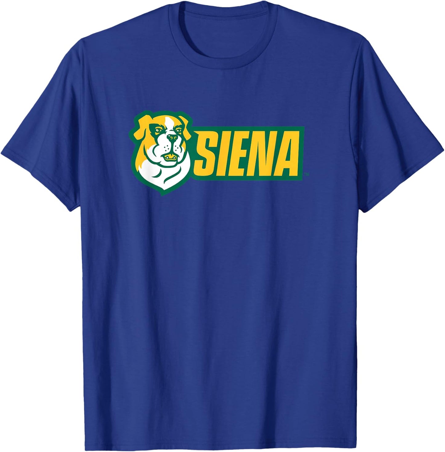 Siena College Saints - St. Bernard Logo T-Shirt - T-Shirt | Royal