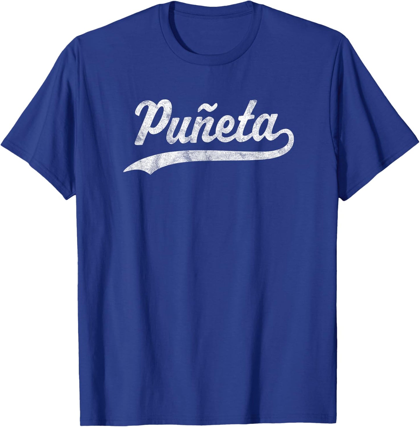Puneta Baseball Phrase Puerto Rico PR Pride T-Shirt - T-Shirt | Royal