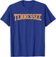 Vintage Orange Print Dark Retro Varsity Tennessee T-Shirt - T-Shirt | Royal