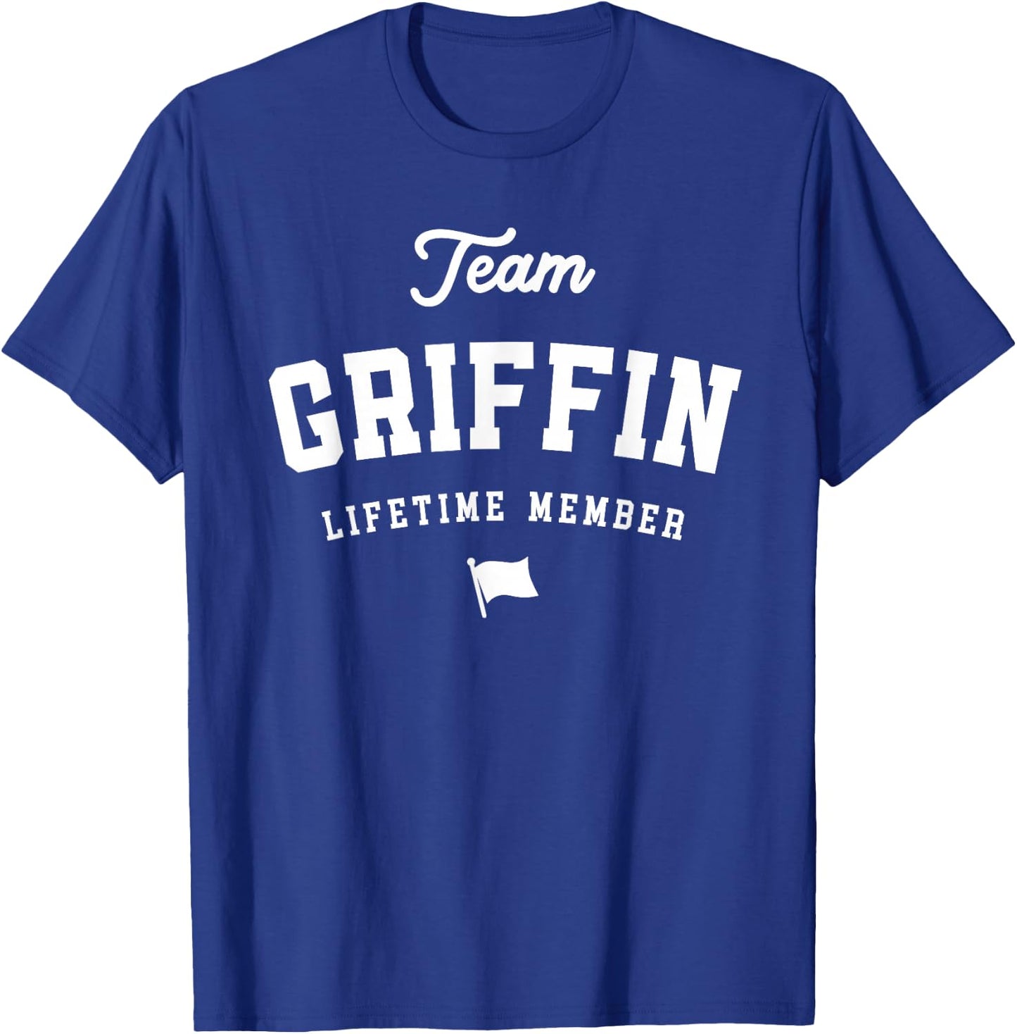 Team Griffin Lifetime Member Funny Name Griffin T-Shirt - T-Shirt | Royal