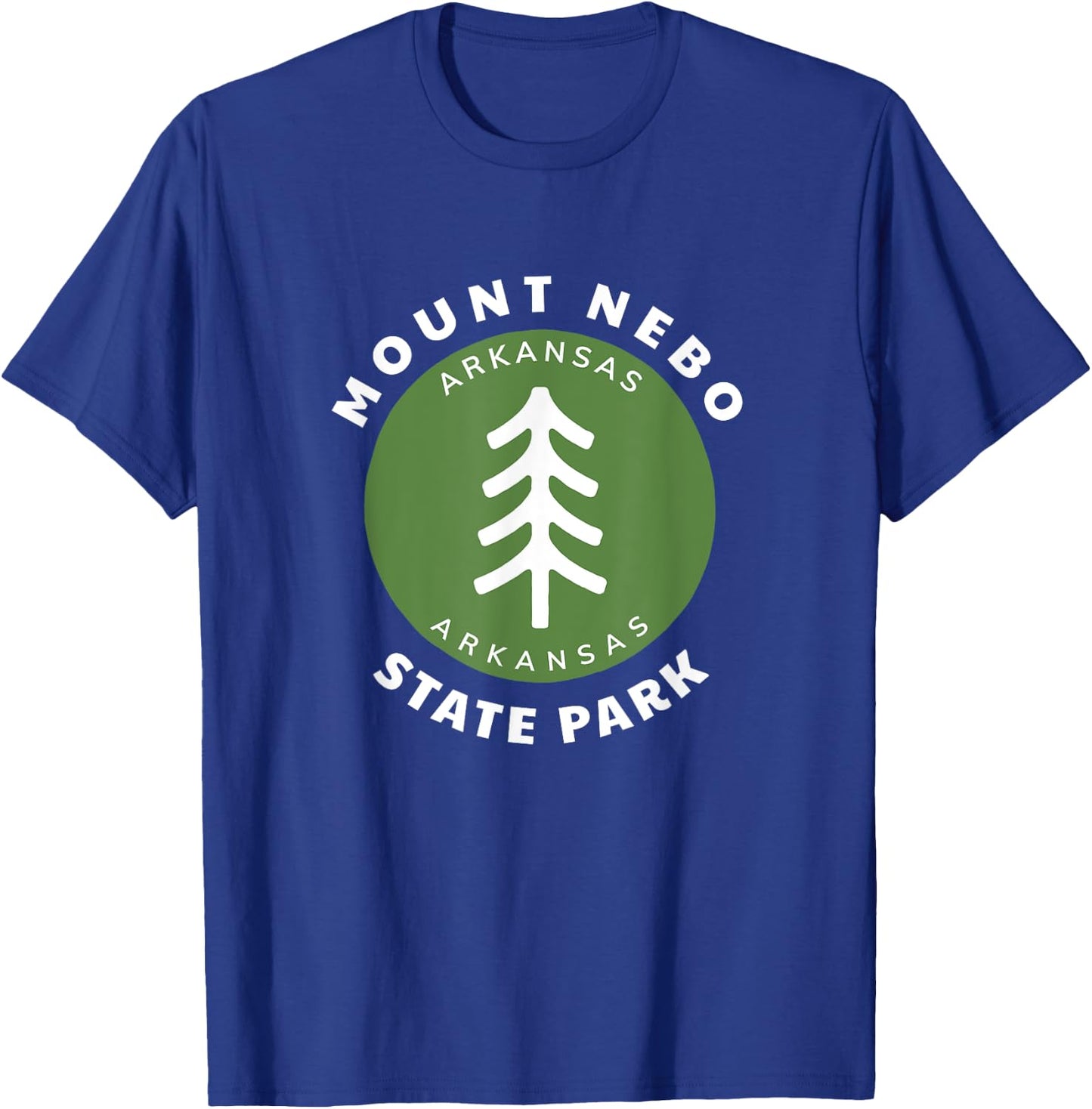 Mount Nebo State Park Arkansas Vacation Souvenir T-Shirt - T-Shirt | Royal