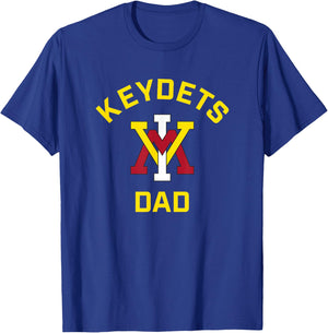 Virginia Military Institute VMI Keydets Arched Dad T-Shirt - T-Shirt | Royal