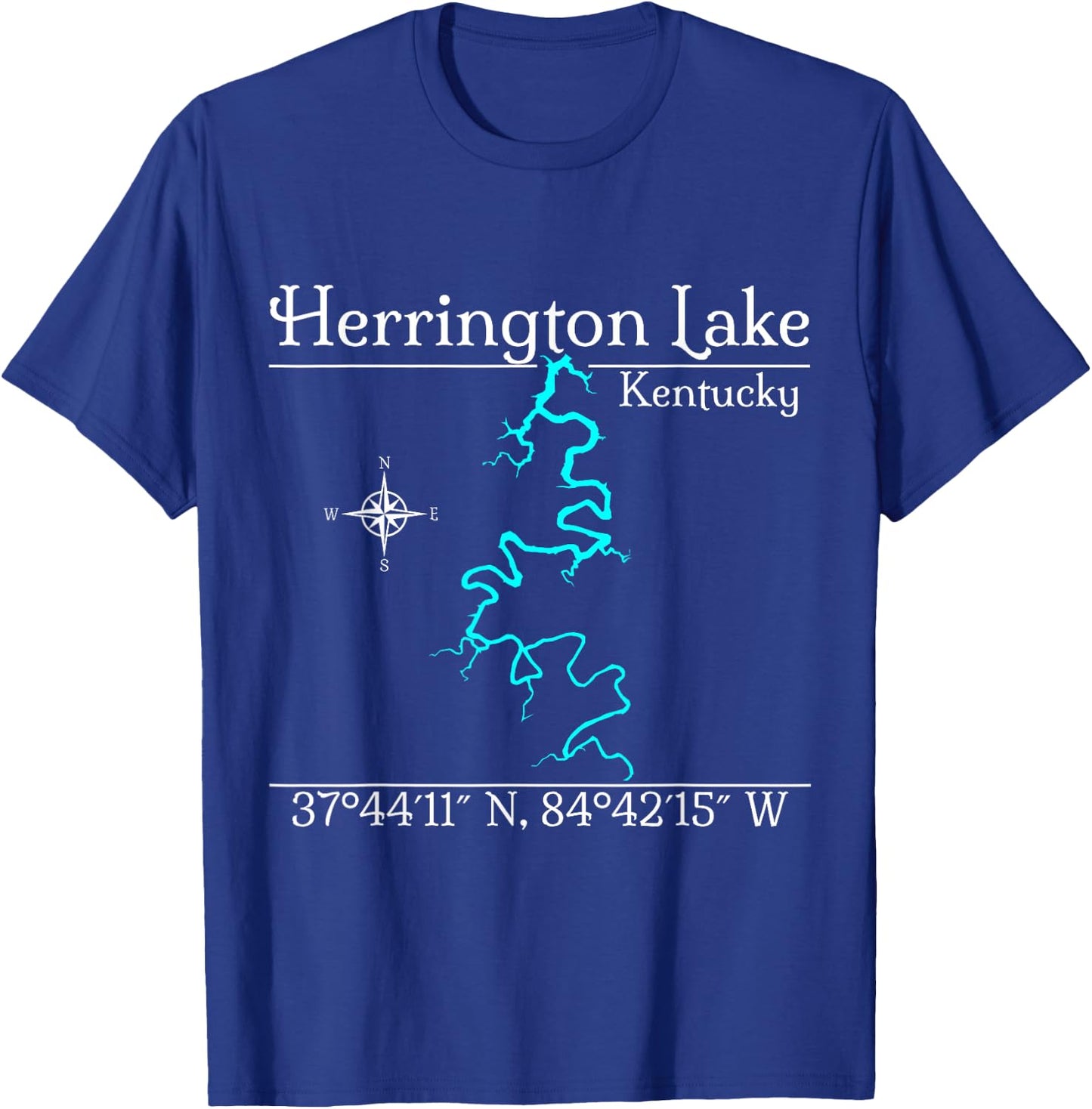 Herrington Lake, Kentucky T-Shirt - T-Shirt | Royal