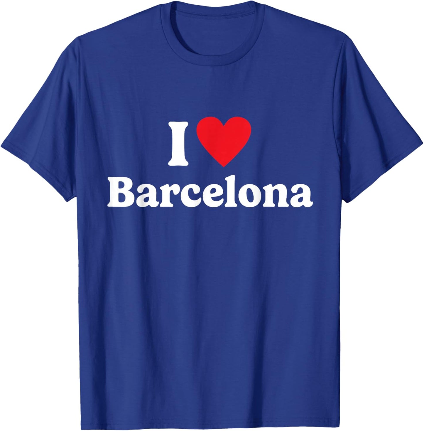 I love Barcelona T-Shirt - T-Shirt | Royal