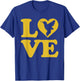 Cute Love Humminbirds T-Shirt - T-Shirt | Royal