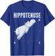 Mathematics Hippotenuse Maths Set of Pythagora's Geometry T-Shirt - T-Shirt | Royal