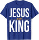 Jesus Christ and Faith Christian Bible and Love Jesus T-Shirt - T-Shirt | Royal