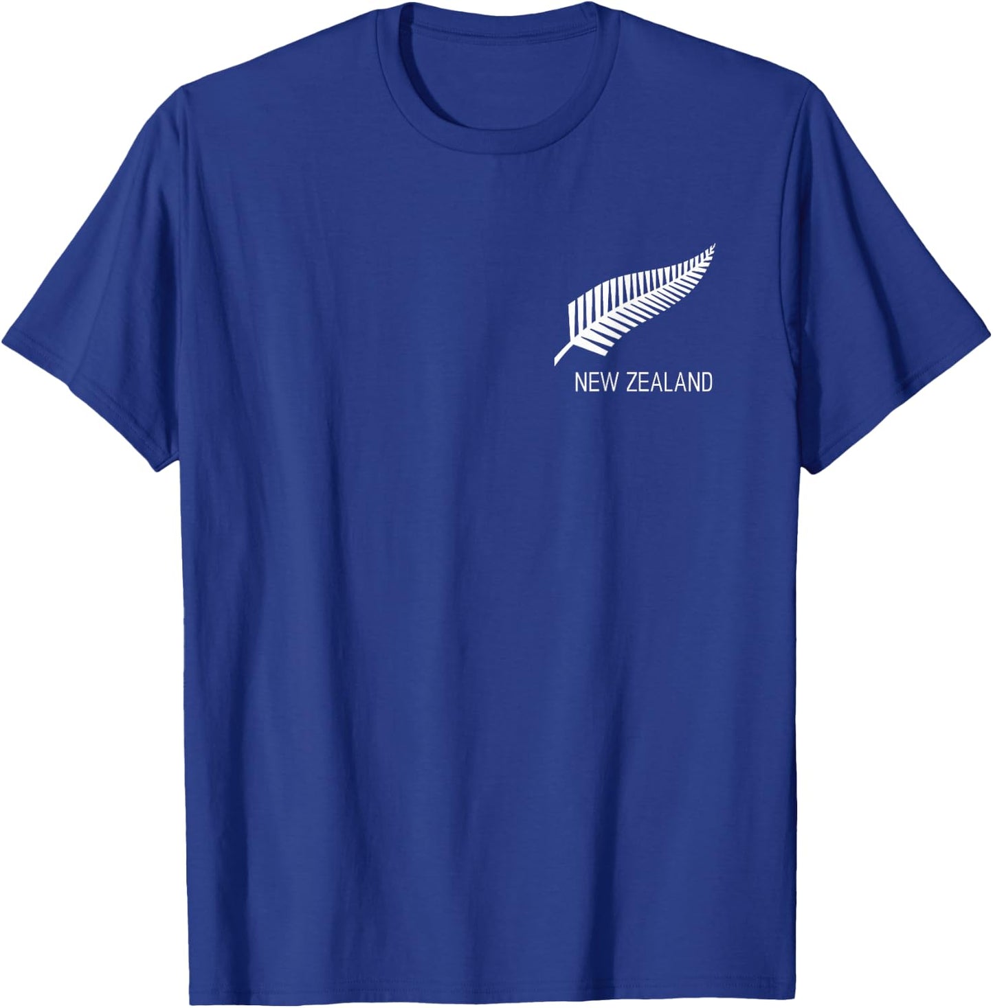 Black New Zealand Fern Shirt Black Proud Kiwi NZ Rugby T-Shirt - T-Shirt | Royal