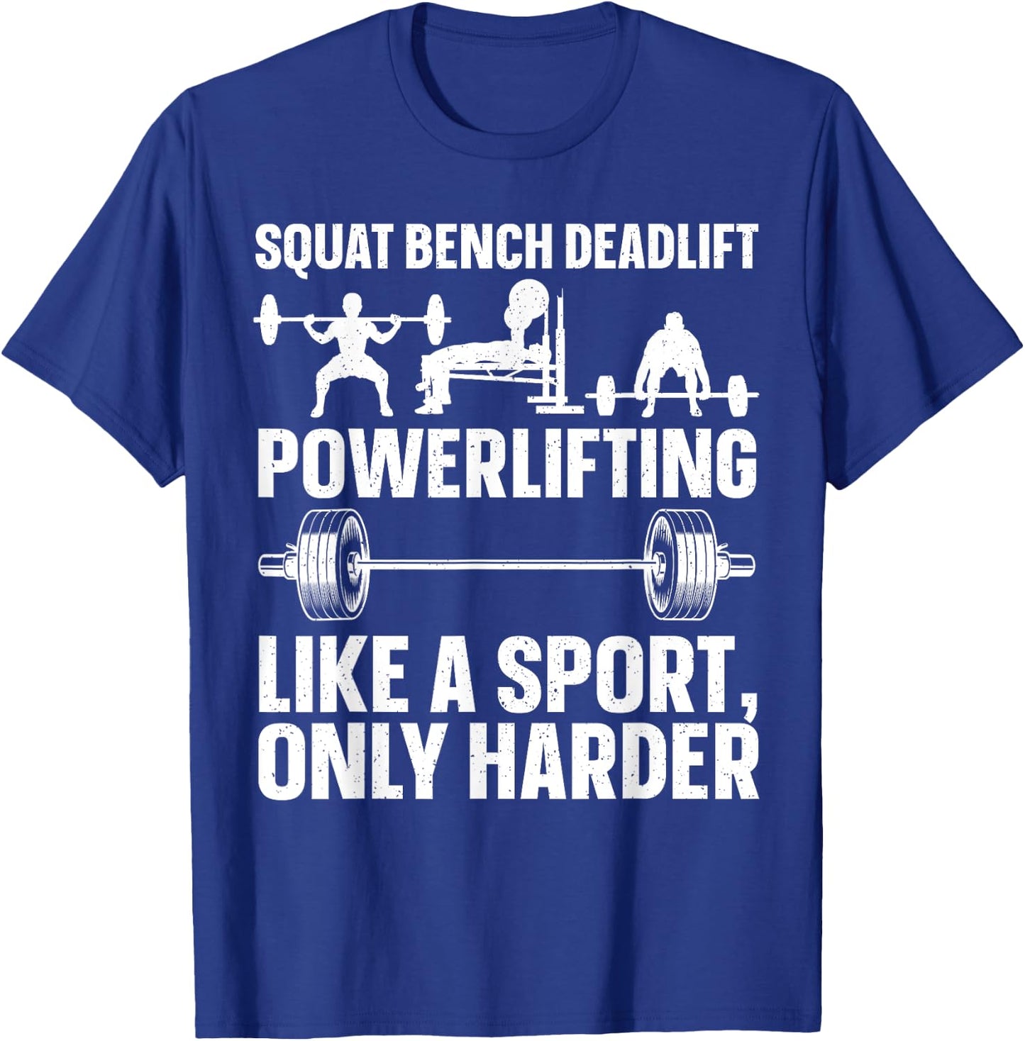 Powerlifting Design Women Weightlifter Power Lifting T-Shirt - T-Shirt | Royal