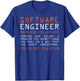 Funny Software Engineer Back-End Programmer T-Shirt - T-Shirt | Royal