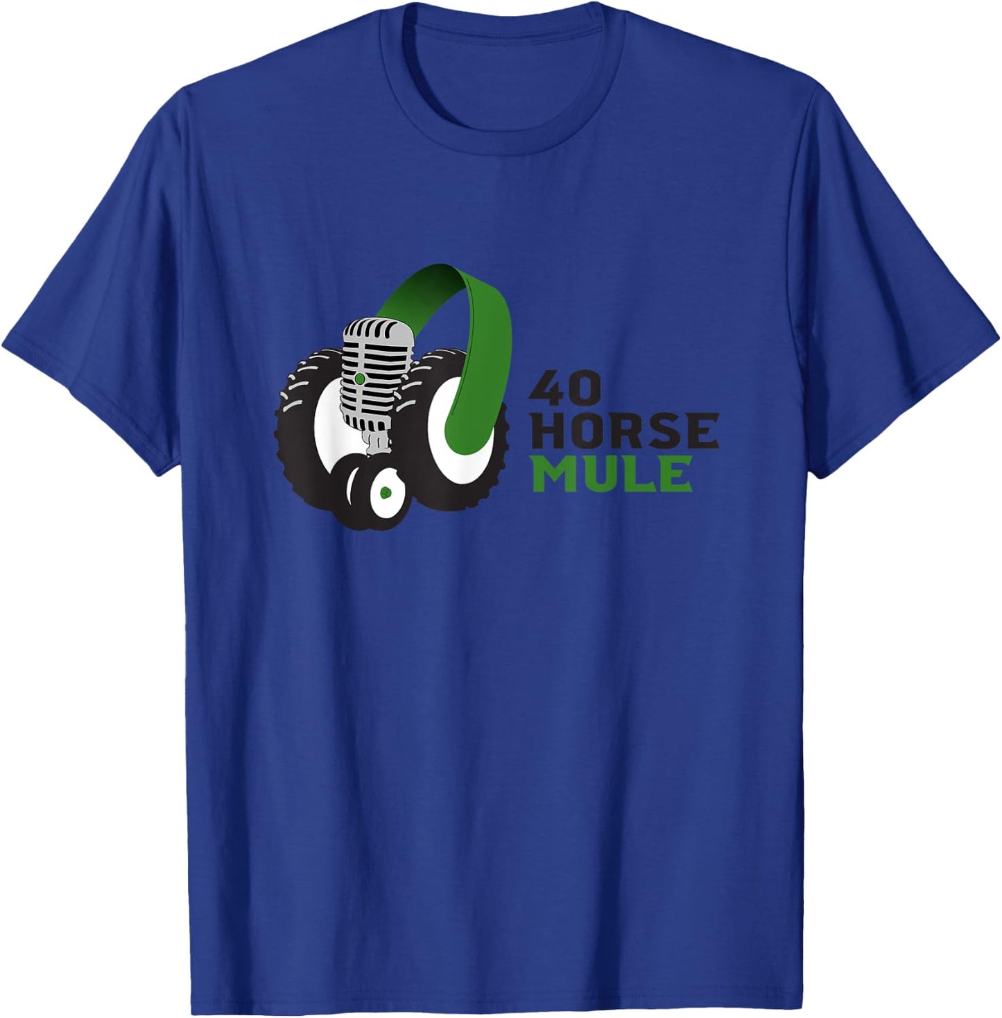 40 Horse Mule T-Shirt - T-Shirt | Royal