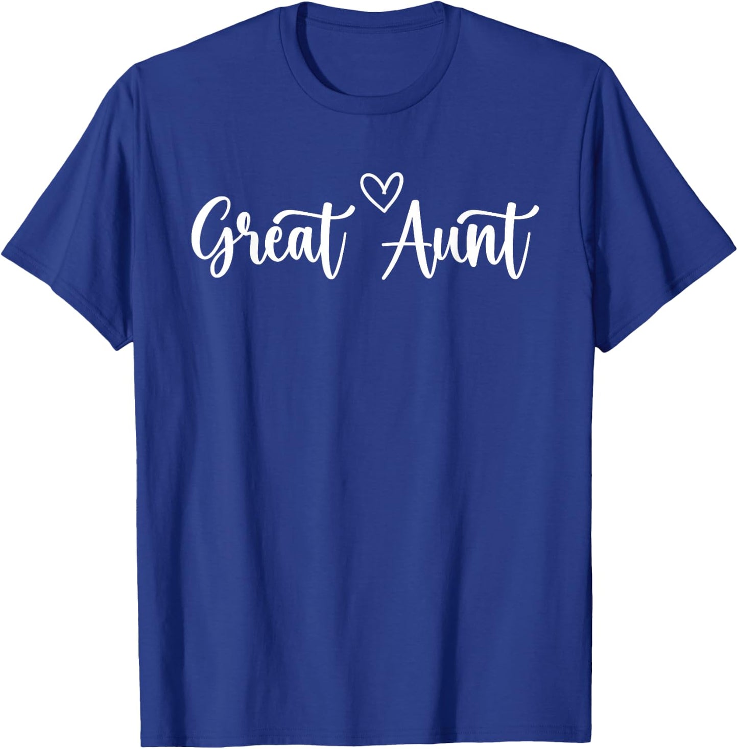 Great Aunt Appreciation Great Auntie T-Shirt - T-Shirt | Royal